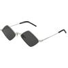 Yves Saint Laurent OCCHIALI DA SOLE Saint Laurent SL 302 LISA 001 Argento Rombo Unisex