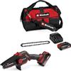 Einhell Potatore a catena a batteria GE-PS 18/15 Li Bag Kit