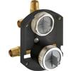 DELTA R22000 Multichoice Universale con deviatore Integrato, Bronzo Champagne, 2,54 cm