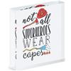 Gift Base Pompiere Non Tutti Gli Supereroi Indossano Capi Cornice In Acrilico