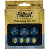Asmodee Fallout Gioco di Ruolo - Set da 7 di Dadi GDR Bethesda Nuovo NEW