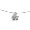 LE BEBE' Collana Le Bebè I Tesorini Bimbo Diamanti LBB950 Necklace Oro bianco Mamma Donna