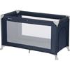 Bebeconfort Sweet Dreams Lettino da Campeggio per Bambini 0-3 anni (15 kg), Lettino Neonato da Viaggio Pieghevole Leggero, Materasso Imbottito, Finestra Laterale, Chiusura Compatta, Navy Blue