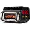 G3 Ferrari Friggitrice ad aria (10L) FRIGGISANO BBQ Black e Silver G10181