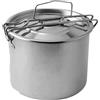 F.lli RIVADOSSI Pietanziera portapranzo con secondo in acciaio inox Rivadossi 12 cm