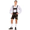 Leg Avenue Costumi Leg Avenue Oktoberfest Lederhosen (grande, marrone / verde)