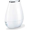 Beurer Umidificatore ultrasuoni 2 Litri Capacità 200 ml /h Bianco LB 37 white