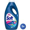 Soft 5x Bundle Soft Lavatrice Liquido 50 Mis. Color Full 2250 Ml.