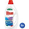 Dixan 6x Bundle Dixan Lavatrice Liquido 21 Misurini Lavanda Made In Italy