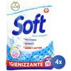 Soft 4x Bundle Soft Lavatrice Polvere 78 Misurini Sacco Blue Oxigen Made In Italy