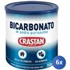 Crastan 6x Bundle Bicarbonato Crastan Gr.750 Barattolo