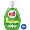 Dual power 6x Bundle Dual Power Piatti 1000 Ml. Dispenser Concentrato Limone Verde