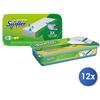 Swiffer 12x Bundle Swiffer Panni Pavimenti Polvere 10 Pezzi Umidi Limone