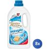 Spuma di sciampagna 8x Bundle Spuma Di Sciampagna Lavatrice Liquido 33 Lavaggi Marsiglia