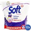 Soft 12x Bundle Soft Lavatrice Polvere 22 Lavaggi Sacco Lavanda