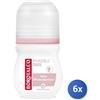 Borotalco 6x Bundle Borotalco Deodorante Roll-On 50 Ml. Invisible Rosa Cipriato Made In