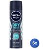 Nivea 6x Bundle Nivea Deodorante Spray Men Dry Fresh