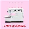 Husqvarna Viking HUSQVARNA AMBER AIR S500 - TAGLIACUCI CON PUNTO COPERTURA E INFILATURA AD ARIA