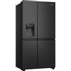 Hisense Frigorifero side-by-side 632 Litri Classe E No Frost Nero RS818N4TFE