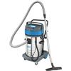 FERVI Aspirapolvere liquidi industriale bidone aspiratutto inox 80 litri 3 motori 3Kw
