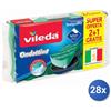 Vileda 28x Bundle Vileda Spugna Ondattiva Milleusi 2+1