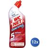 Wc net 12x Bundle Wc Net Gel Igiene Totale 5 Azioni 700Ml