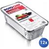 Rotochef 12x Bundle Rotofresh Vaschetta Alluminio + Coperchio Plum Cake X3