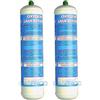 2 BOMBOLE OSSIGENO O2 110 BAR SALDATURA CANNELLO ATTACCO M10x1 KIT KEMPER ETC