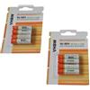 vhbw 8x Batteria AAA micro per Siemens Gigaset A630 A510 A500 A540 A415A A600 800mAh