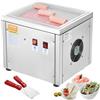 VEVOR Macchina per gelato fritto gelato arrotolato padella 11 x 9,5 pollici