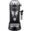 De Longhi Macchina Caffè Espresso Cappuccinatore Cialde EC 685.BK Dedica Style