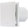 Airflow QT120B Extractor Baño Básico, 120 mm, Fabricado en Alemania, 2 Velocidades, 32 dB(A), 10/13 W, Hasta 47 l/s, QuietMark, Garantía 3 Años