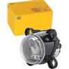HELLA 1B0 015 050-131 LED-Faro principale, 90mm Essential R80, 24/12V, rotondo, Montaggio, interno, Spina Spina DEUTSCH, anteriore Dx/anteriore Sx