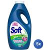Soft 5x Bundle Soft Lavatrice Liquido 50 Mis. Aloe Vera 2250 Ml.
