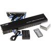 KALEA-INFORMATIQUE Box di condivisione schermo, tastiera e mouse di tipo KVM Switch per 8 PC. Connessioni HDMI e USB, telecomando. Risoluzione supportata 4096x2160