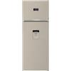 Beko Frigorifero Doppia Porta 455 Litri Classe E No Frost Beige RDNE455E40DBN