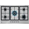 Electrolux Piano Cottura 5 Fuochi 90 cm Incasso a Gas Griglie Ghisa KGS9536SX