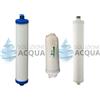 SOLUZIONEACQUA Kit Filtri + postfiltro per Culligan AC30 -Osmosi Inversa Depuratore Purificator