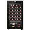 Candy Cantinetta Vino 33 Bottiglie Classe G Range 6-18 °C Nero CWC033M
