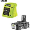 RYOBI KIT Batteria originale RYOBI ONE+ 18V 1,5Ah Ryobi RB18L15B + caricatore
