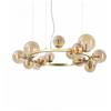 Ideal Lux Luci & Illuminazione PERLAGE SP14 AMBRA Lampada a sospensione D 850 x