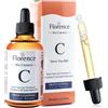Florence 60Ml. Bio Siero Vitamina C E Vit. E. Siero Viso Acido Ialuronico Antirughe; Anti