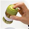 DISPENSER SAPONE LAVAPIATTI SPAZZOLA CUCINA LAVABO DOSATORE PULIRE LAVARE BAR