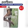 POMPEA Calza Collant 40 Denari Calzamaglia Leggins Leggera Riposante Elastica Nero