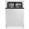 Beko DIS35020 Lavastoviglie Incasso 45 cm Slim 10 Coperti E a Scomparsa totale