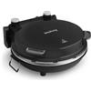 Innoliving Forno Pizza Elettrico con Termostato Nero 1200 Watt Innoliving