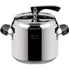 LAGOSTINA Pentola a Pressione Induzione Inox 9 Lt cm 24 La Classica Lagofusion