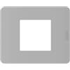 BTICINO Placca Matix Go 2 Moduli Grigio BTICINO JA4802JG