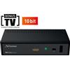 Strong Decoder Digitale Terrestre DVB-T2 HEVC MPEG-4 HD 10 bit EGP Nero SRT 8215
