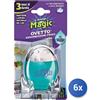 Mr. magic 6x Bundle Mr.Magic Ovetto Frigorifero Cattura Odori Bicarbonato Deod